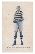 circa 1910 'Football Post-Card Series, No.1' - 'A.Eason, Champion Rover' (Geelong). Extremely raree.
