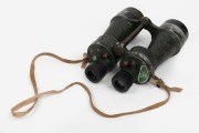 A WWII period pair of field binoculars, ​​​​​​​20cm long