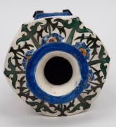 ALICE BOTT Australian art pottery vase with floral motif, signed "A. Bott, 1936, handmade", 32cm high - 6