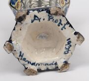 ALICE BOTT Australian art pottery vase with floral motif, signed "A. Bott, 1936, handmade", 32cm high - 7