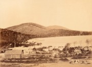 SYDNEY & NEW SOUTH WALES A large album containing a collection of large format albumen paper prints, circa 1870s - early 1880s, including several images of the visit of the British Detached Squadron in July 1881, with images of the ships and the welcoming - 2