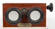 RICHARD JULES: V&eacute;rascope handheld stereo viewer, c. 1880s, dimensions approx. 15.5 x 10 x 7.5cm. - 2