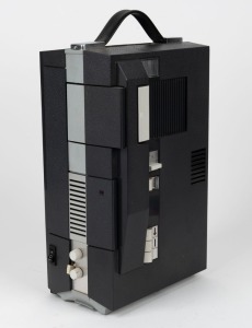 BOLEX-PAILLARD: Multimatic Super-8 cartridge projector, c. 1969, with Vario-Switar 12-30mm f1.3 lens.
