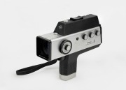AGFA: Movexoom 3000 8mm movie camera, c. 1970, in matching leather case. - 2