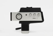 AGFA: Movexoom 3000 8mm movie camera, c. 1970, in matching leather case. - 3