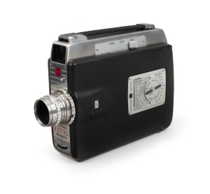 KODAK: Cin&eacute;-Kodak Royal Magazine 16mm movie camera, c. 1950s, in maker's box with instruction booklet.