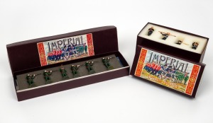 IMPERIAL COLLECTOR'S FIGURES two boxed sets near mint condition: I.) AUCKLANDS RIFLES VOLUNTEERS, (Set No.6), II.) ROYAL FIELD ARTILLERY (Set No. 45).