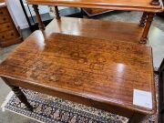 An early antique Colonial Australian cedar single drawer writing table, Sydney origin, circa 1830, ​​​​​​​77cm high, 120cm wide, 66cm deep - 3