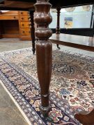 An early antique Colonial Australian cedar single drawer writing table, Sydney origin, circa 1830, ​​​​​​​77cm high, 120cm wide, 66cm deep - 8