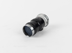 NIPPON KOGAKU: Bayonet-mount Nikkor-Q 135mm f3.5 lens with Nippon Kogaku rear lens cap.