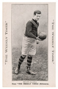c1910 The Weekly Times 'Victorian Footballers Postcard' featuring BRYANT(Essendon). - 4