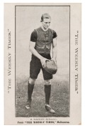 c1910 The Weekly Times 'Victorian Footballers Postcard' featuring H. TOMPKINS (Melbourne).