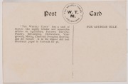 c1910 The Weekly Times 'Victorian Footballers Postcard' featuring T. ARMSTRONG (Geelong). - 2