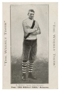 c1910 The Weekly Times 'Victorian Footballers Postcard' featuring W. THOMAS (Captain, South Melbourne).