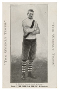 c1910 The Weekly Times 'Victorian Footballers Postcard' featuring W. THOMAS (Captain, South Melbourne). - 4