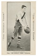 c1910 The Weekly Times 'Victorian Footballers Postcard' featuring Alf GOUGH (South Melbourne).
