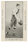 c1910 The Weekly Times 'Victorian Footballers Postcard' featuring Alf GOUGH (South Melbourne). - 4