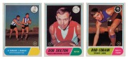 1969 SCANLENS "VFL Footballers" part set [35/48]; mostly in very good condition.