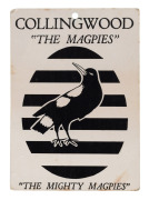 1968 SCANLENS "VFL CLUB MASCOTS", part set [5/12] comprising of Carlton, Collingwood, Fitzroy, Footscray, and Hawthorn. Fair/VG. Rare. - 3
