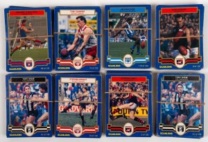 1986 SCANLENS "VFL FOOTBALLERS", a duplicated range, (225+); mixed condition, but mainly F/VF.