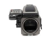 HASSELBLAD: 2011 H4D-40 SLR camera [#DG42038124] with HC 300mm f4.5 [#7JSI10169] and HC 35mm f3.5 lenses [#7ASC12839], front and rear lens caps, two lens filters, two lens hoods, and many additional Hasselblad camera system elements, all organised into st - 5