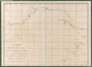 Thomas George SHORTLAND, A Chart of The Track of the Alexander on Her Homeward Passage from Port Jackson, on the East'n Coast of New South Wales to Batavia; Performed in the Year 1788, under the Direction of Lieut. John Shortland., copper engraving,publis