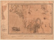 The 1865 "Geological Survey of Victoria": four complete sheets, comprising of one in covering the area of Elphinston (Taradale, Malmsbury, etc.), one covering the Kororoit Creek, Mt. Gisborne, and Bone Cave Ravine, one covering Newham, Macedon and Brock's - 3