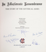 Four assorted cricketing publications, of note "Adelaide Oval Test Cricket 1884-1984" with numerous signatures including DON BRADMAN, GREG CHAPPELL, IAN CHAPPELL, BOB SIMPSON, GUBBY ALLEN, LEN HUTTON, LINDSAY HASSETT and others; "Bradman's Best" signed by - 3