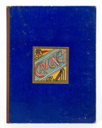 An extremely rare game board for a game called "Cricket", produced by the National Game Company (Ballarat & Melbourne) in the early 1930s. The attractively lithographed folding board (310 x 480, opened-out), bears the copyright number :3048" and the Natio - 2