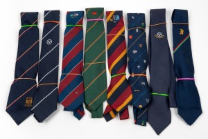 CRICKET TIES: A small collection of 1990s ties including MCC, Australia v West Indies, Victorian Centenary, etc. (8); in as-new condition.