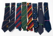 CRICKET TIES: A small collection of 1990s ties including MCC, Australia v West Indies, Victorian Centenary, etc. (8); in as-new condition.