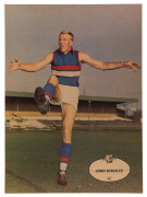 FOOTSCRAY: 1960s "Heinz 57 VFL Player" posters: John Schultz, Ted Whitten (2 types). and Ian Bryant. (4). All 56 x 42cm. - 4