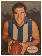 NORTH MELBOURNE: 1960s "Heinz 57 VFL Player" posters: John Dugdale, Laurie Dwyer, Alan Aylett & Noel Teasdale. All 56 x 42cm. (4). - 2