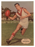 SOUTH MELBOURNE: 1960s "Heinz 57 VFL Player" posters: John Rantall and Graeme John, (2). Both 56 x 42cm. - 2