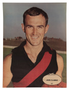 HAWTHORN: 1960s "Heinz 57 VFL Player" posters: Peter Hudson and John Peck; together with ESSENDON'S Jack Clarke. (3). All 56 x 42cm. - 3