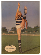 GEELONG: 1960s "Heinz 57 VFL Player" posters: Denis Marshall, Bill Goggin, Polly Farmer & Alistair Lord. (4). All 56 x 42cm
