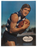 GEELONG: 1960s "Heinz 57 VFL Player" posters: Denis Marshall, Bill Goggin, Polly Farmer & Alistair Lord. (4). All 56 x 42cm - 2