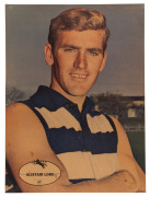 GEELONG: 1960s "Heinz 57 VFL Player" posters: Denis Marshall, Bill Goggin, Polly Farmer & Alistair Lord. (4). All 56 x 42cm - 4