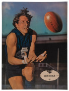 CARLTON: 1960s "Heinz 57 VFL Player" posters:Sergio Silvagni, John Goold, and John Nicholls, (3). All 56 x 42cm. - 3
