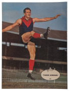 MELBOURNE: 1960s "Heinz 57 VFL Player" posters: Ron Barassi, Brian Dixon, Tassie Johnson & Hassa Mann, (4). All 56 x 42cm. - 3