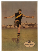 RICHMOND: 1960s "Heinz 57 VFL Player" posters: Neville Crowe, Roger Dean & Bill Barrot, (3). All 56 x 42cm. - 2