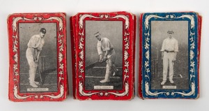 1909 Wills "Australian & English Cricketers", part set of 19 plus duplicates including Bardsley, Noble, Trumper and Rhodes. [Total: 44]; mixed condition.