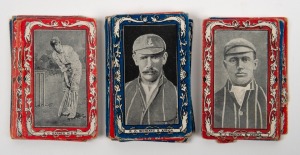 1909 Wills "Australian & South African Cricketers", part set of 25 plus duplicates. [Total: 34]; mixed condition.