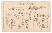 1928 WEST INDIES IN ENGLAND: A postcard signed by 15 (of the 17; missing only Hoad and Rae) of the first West Indian team to play Test Cricket. Captained by Karl Nunes, with Vibart Wight as Vice Captain, there were great expectations of a competitive se