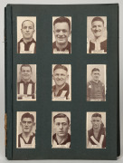 1933 W.D. & H.O. Wills "League Footballers", (143) displayed in slip-in album pages from the collection formed by the late Collingwood player, Bruce Andrew.. - 2