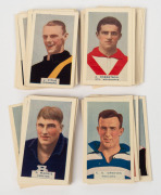 1933 Godfery Phillips (B.D.V. Cigarettes) "Victorian League Footballers" almost complete set [74/75] lacking only #12, Harris of Collingwood. Generally in EF condition. - 2