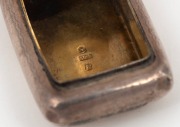 A Georgian sterling silver snuff box with engraved decoration, by William Pugh of Birmingham, circa 1813, 6.2cm wide, 37 grams - 4