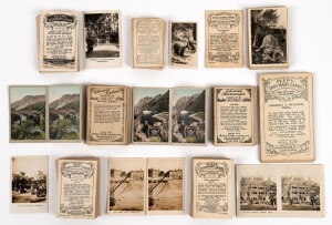 CIGARETTE and TRADE CARDS "CAVENDERS": a collection of more than one hundred and seventy c. 1920s Cavenders cigarette cards, including "Peeps Into Many Lands", "Peeps Into Prehistoric Times", "Glorious Britain", and others, mostly 75 x 50mm format.