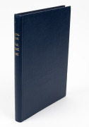 THE 1985 ESSENDON PREMIERSHIP: A complete set of the five Finals "Football Records", attractively bound together in a single dark blue hard cover book: comprising of the Elimination Final (North Melbourne defeated Carlton); the Qualifying Final (Hawthorn - 2