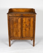 A primitive antique Australian Baltic pine meat safe, South Australian origin, 19th century, 135cm high, 96cm wide, 56cm deep